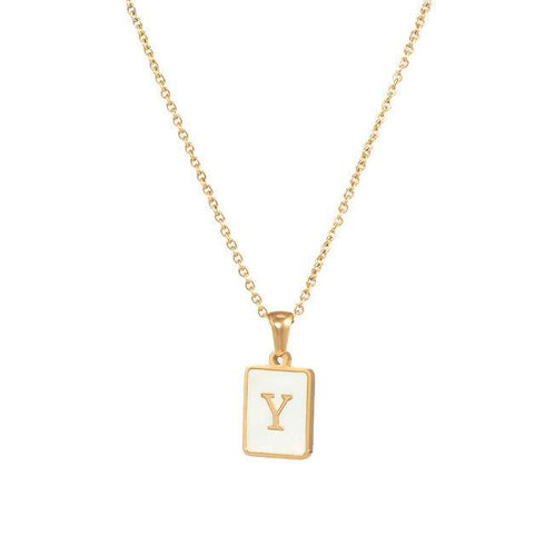 Cube Fritillaria Pendant Necklace